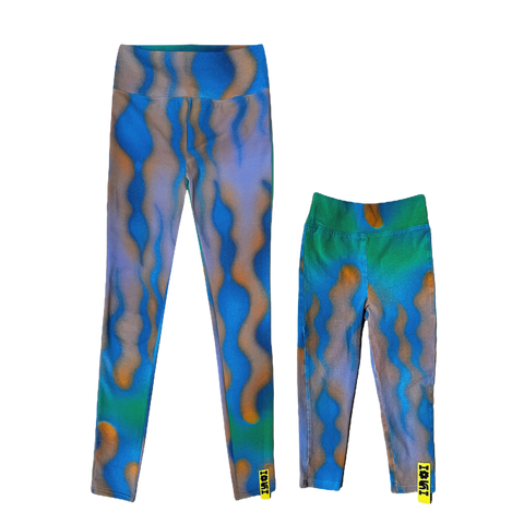 MATCHY Leggings Dream Wave 1 Adult + 1 Kid